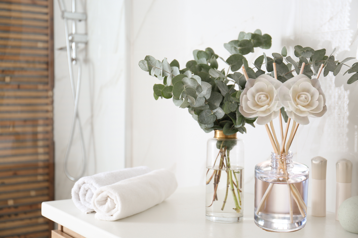 Clean & Fresh Reed Diffuser Collection – Crisp Linen, Cotton & Citrus-Inspired Aromas for a Bright, Airy Home