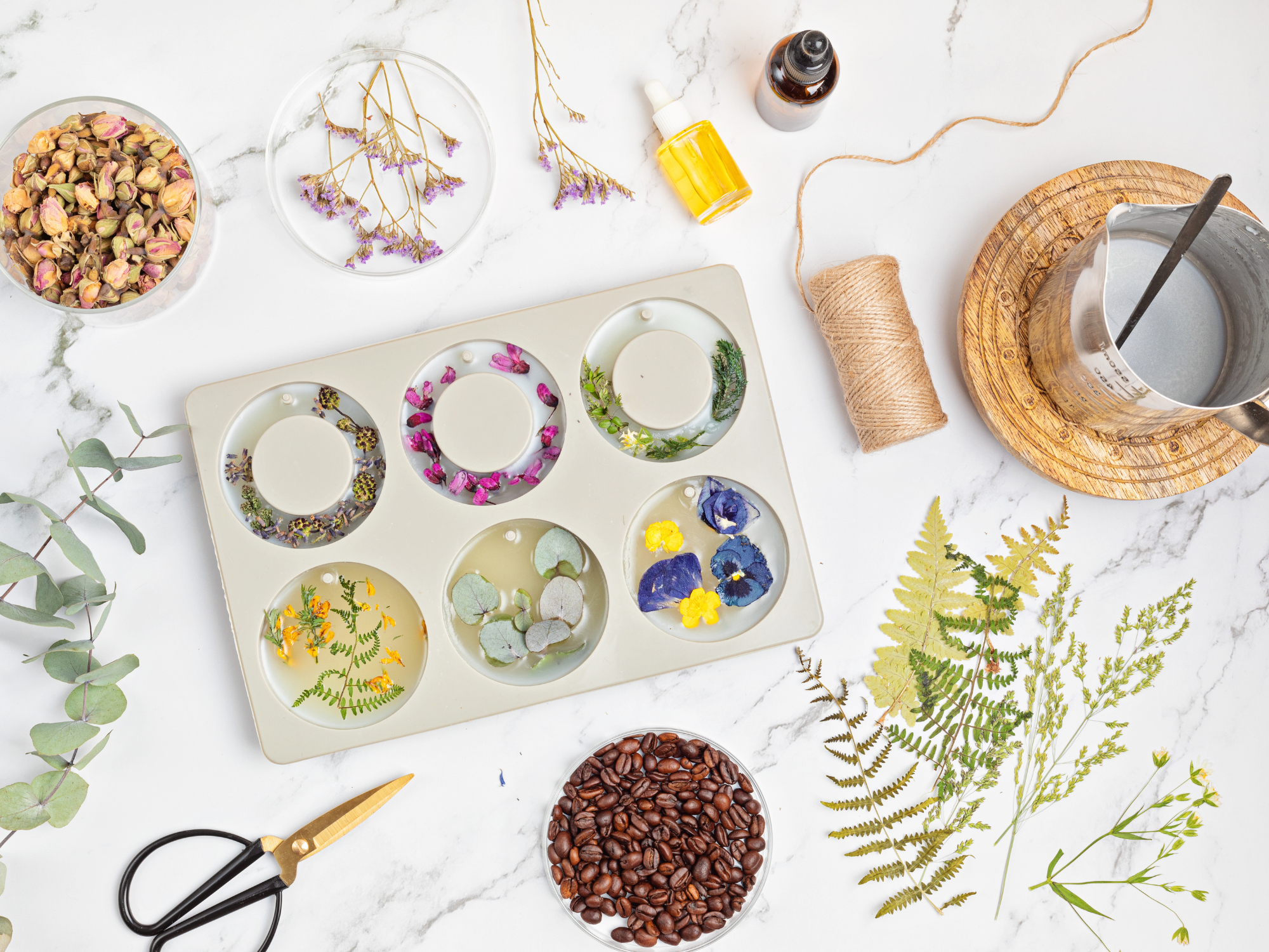 Botanical Wax sachet - Fall & Winter – Cozy, Woodsy & Spiced Scents for the Cooler Seasons