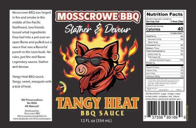 Tangy Heat bbq Sauce