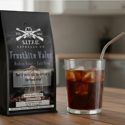 Frostbite Valor Cold Brew Espresso 12oz. or 5Lb bag