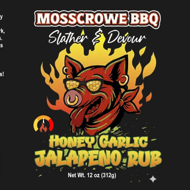 Honey Garlic Jalapeño Rub