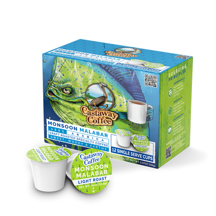 Castaway Coffee Sample K-Cup Pod assorted 20 Count