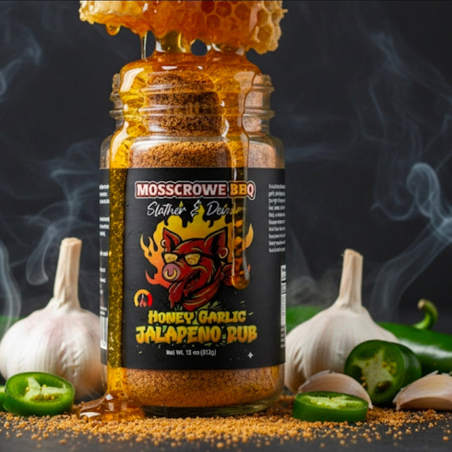 Honey Garlic Jalapeño Rub