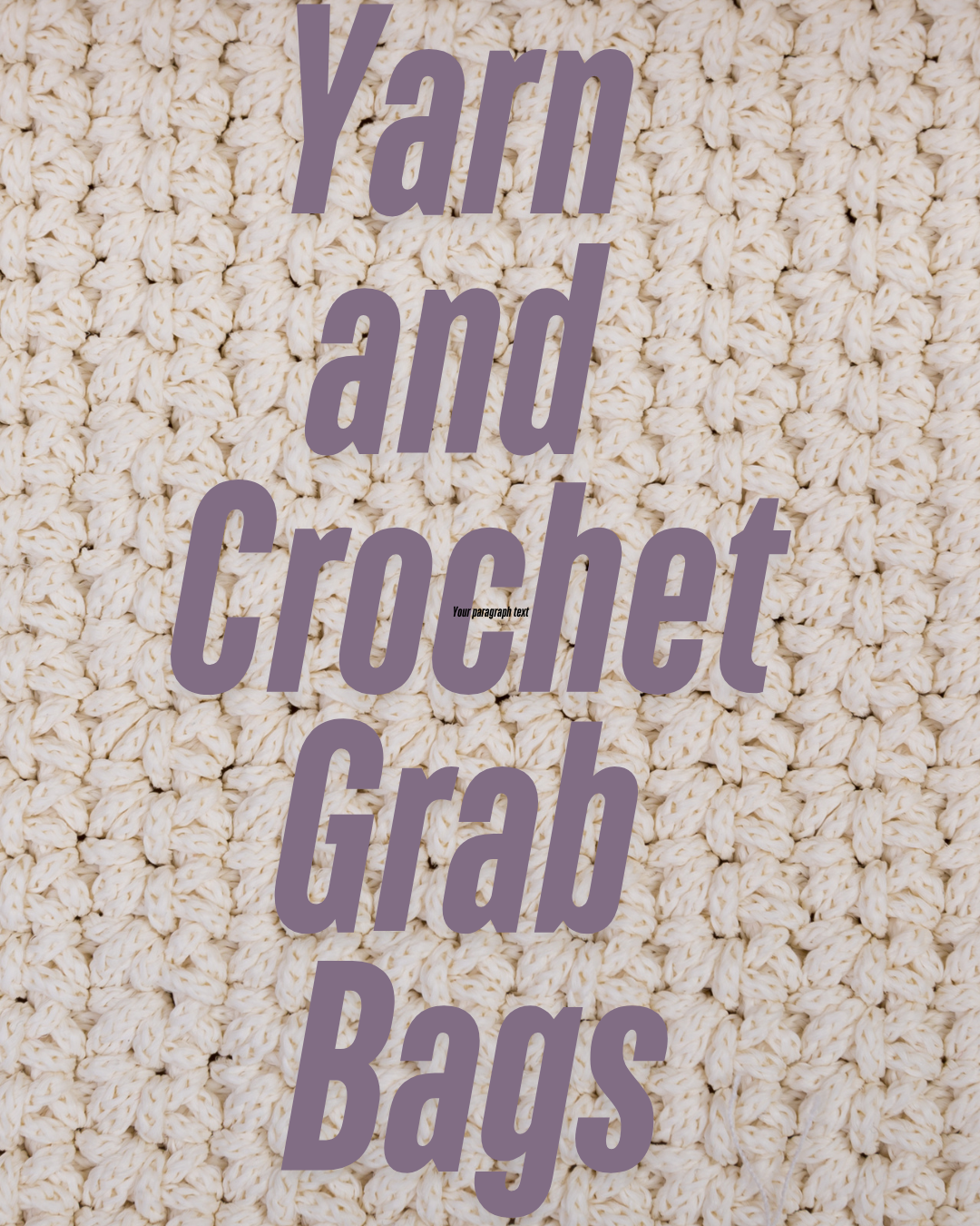 Yarn and Crochet Grab Bags