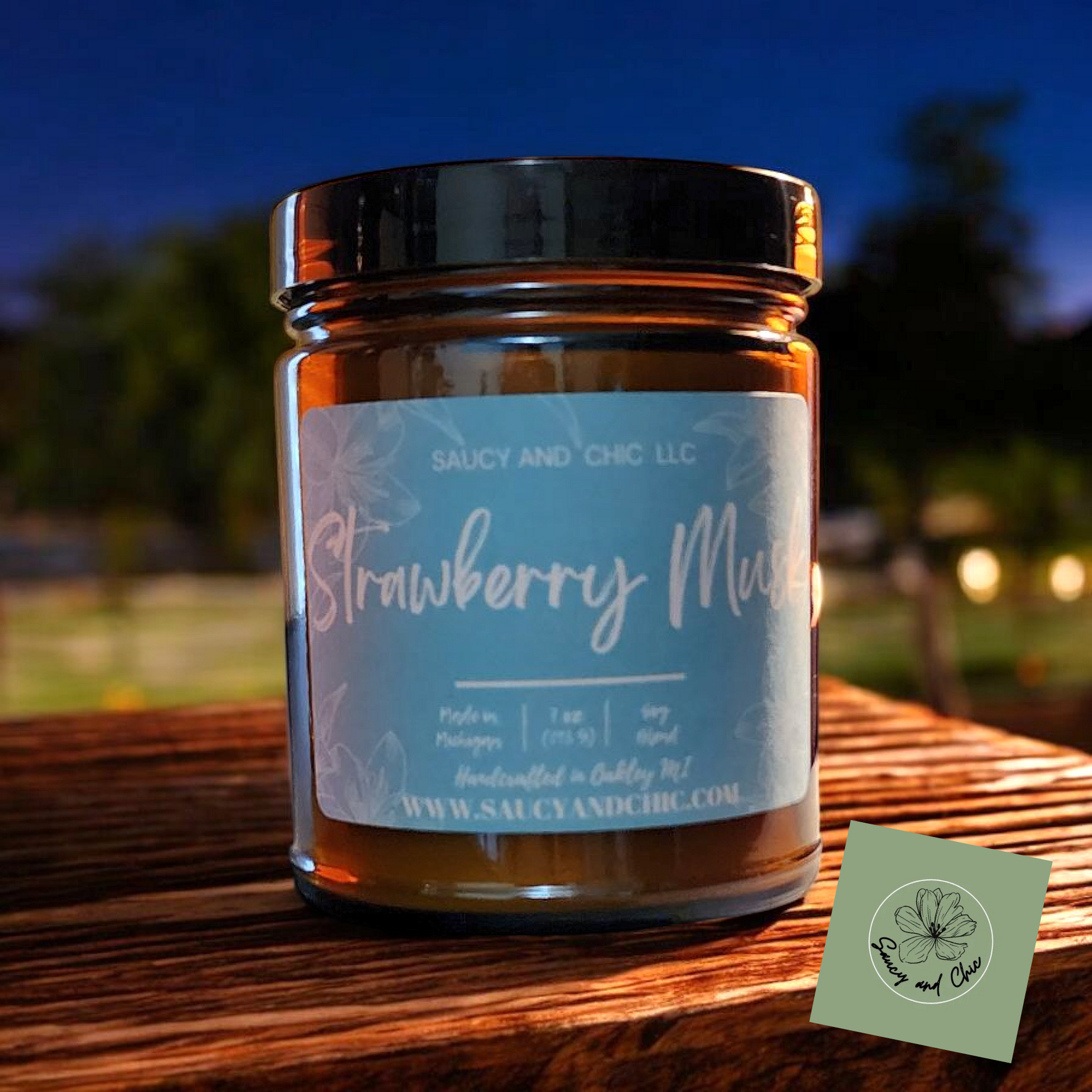 Strawberry Musk Wickless Candle – Sweet, Fruity, and Sensually Smooth Scent