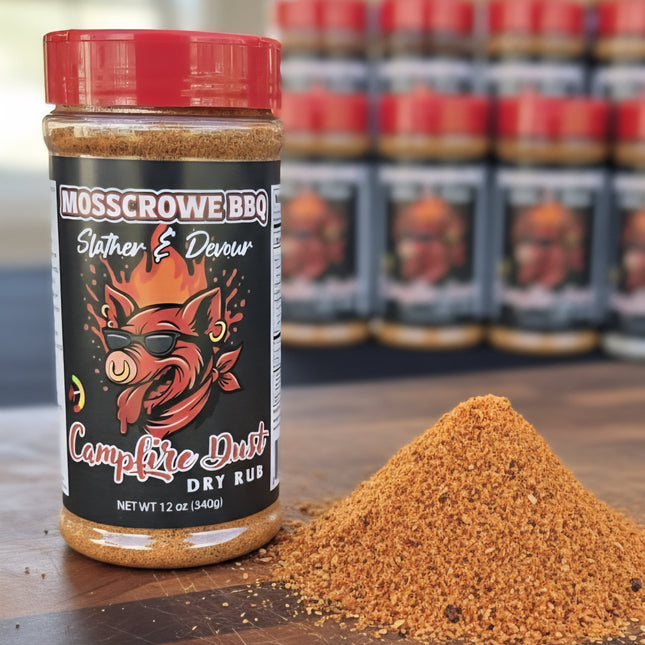 Campfire dust bbq rub