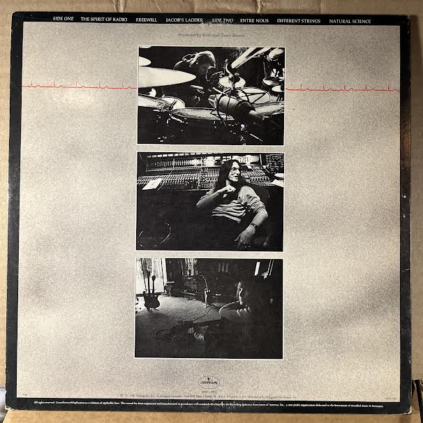 Permanent Waves (VINYL) | Excellent (EX) Excellent+ (EX+)