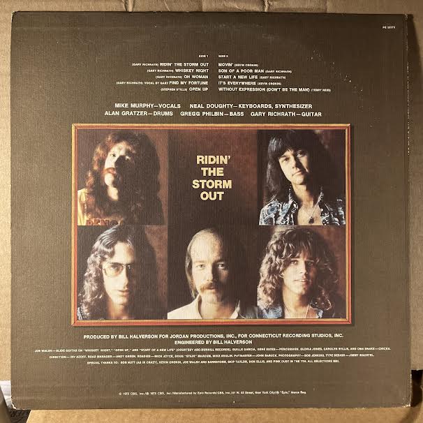 Ridin' The Storm Out (VINYL) | Near Mint (NM or M-) Near Mint (NM or M-)