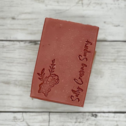 Rose Clay Soap Bar with Coconut Milk