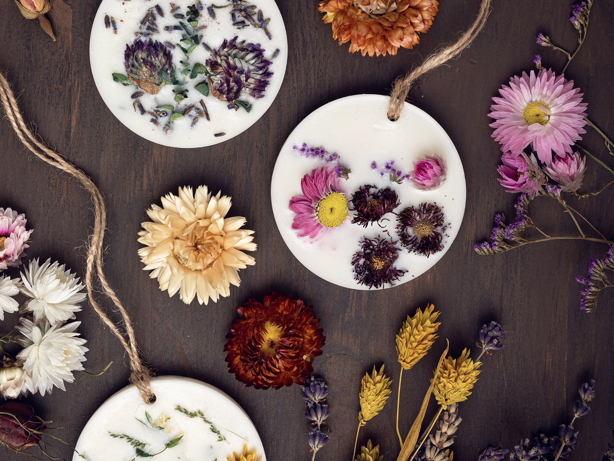 Botanical Wax sachet– Spring & Summer scents – Fresh, Fruity & Floral for Bright Seasonal Vibes