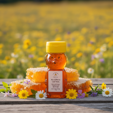 Raw Wildflower Honey - Pure Alabama Honey