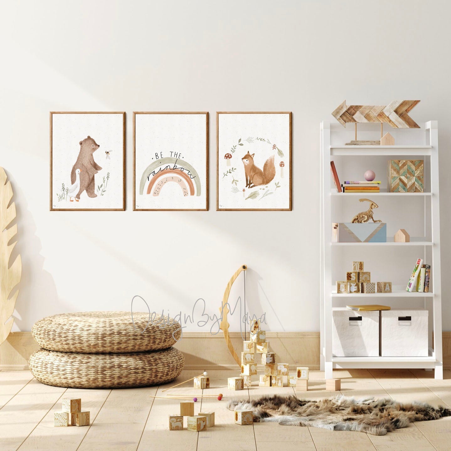 Baby Animals Prints - Luster Paper Nursery Wall Art Prints