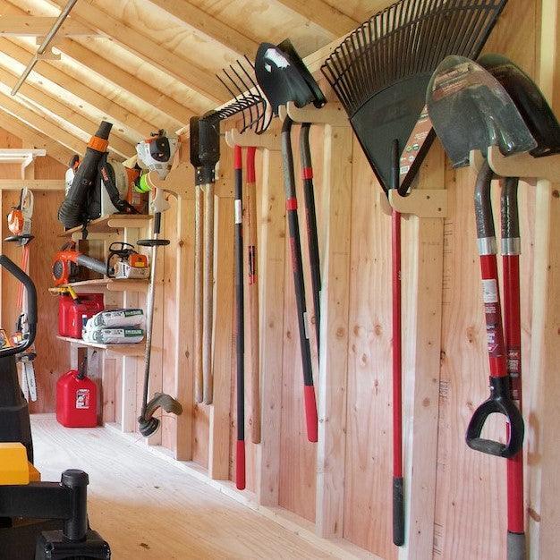 Shed Shelf Bracket Kit | Heavy-Duty Shed Organizer