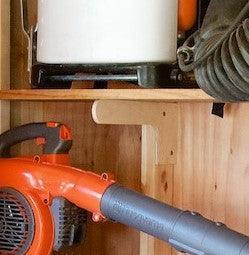 Shed Shelf Bracket Kit 10" Shelving, Shed Organizer