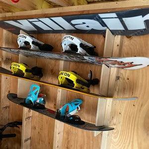 Snowboard Storage Rack – Shed Organizer for Snow Gear & Sporting Equipment