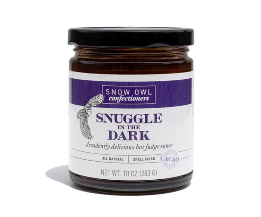 Snow Owl Confectioners Snuggle in the Dark