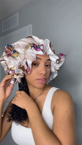 Seeing Green All Satin Bonnet