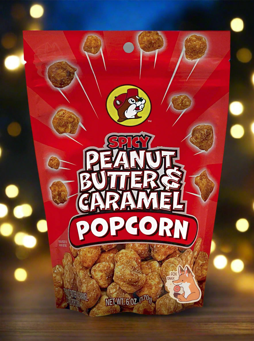 Buc-ee's Spicy Peanut Butter & Caramel Popcorn