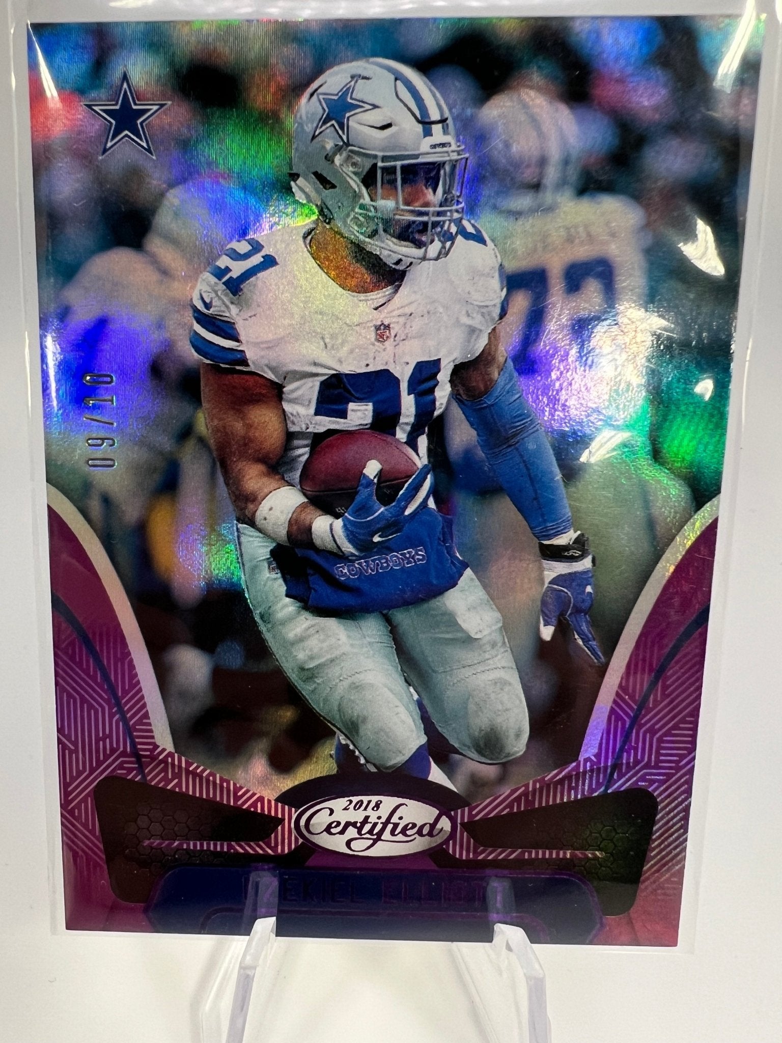 Ezekiel Elliott - 2018 Panini Certified Purple - #35