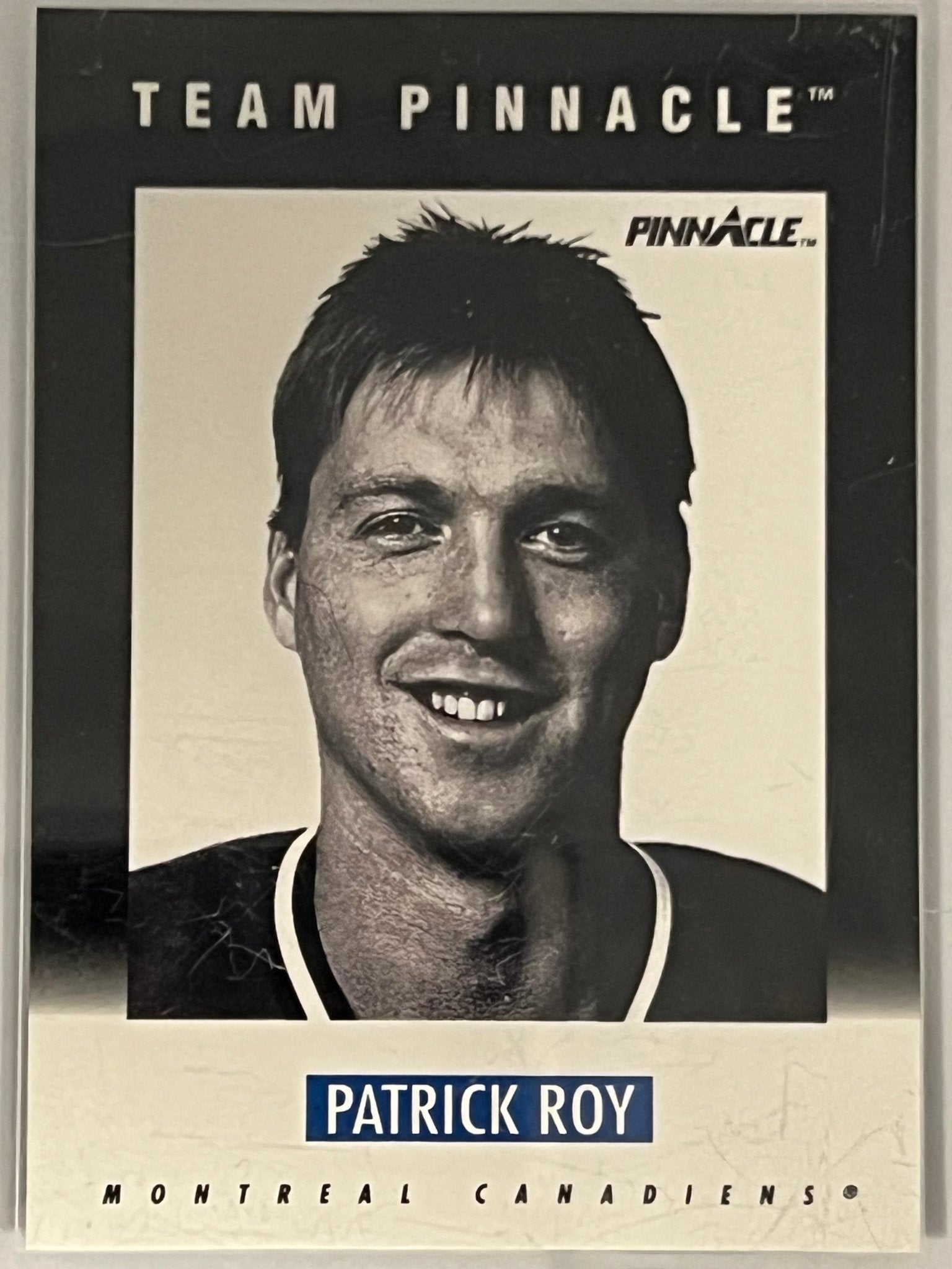Patrick Roy - 1991 Pinnacle Team Pinnacle - #B-1
