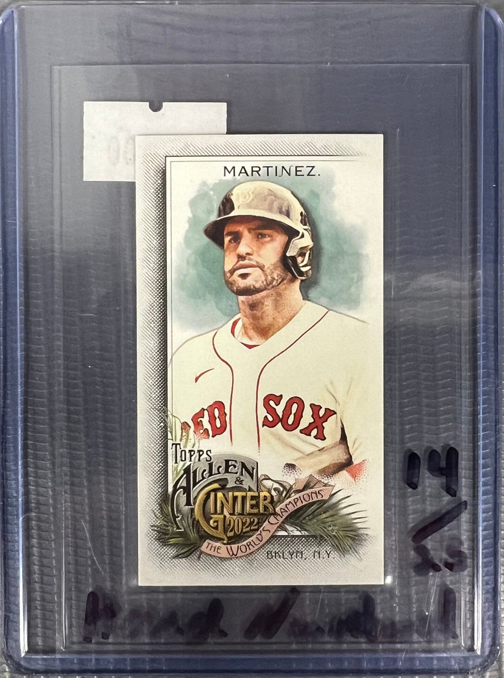 J.D. Martinez - 2022 Topps Allen & Ginter Tobacoo - #166