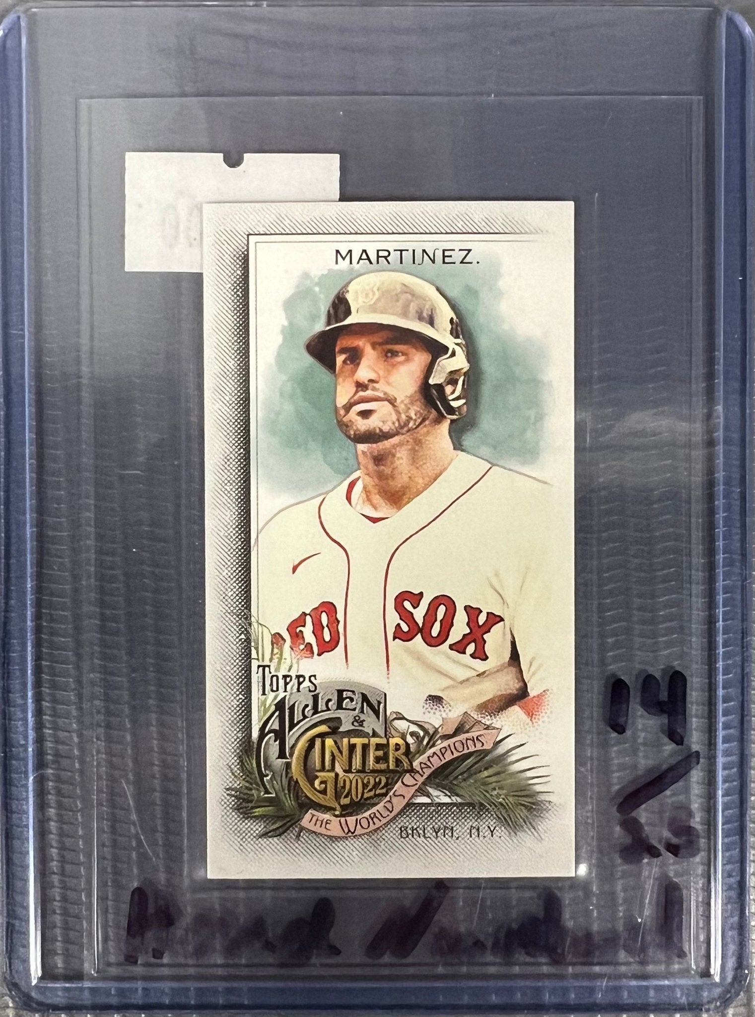 J.D. Martinez - 2022 Topps Allen & Ginter Tobacoo - #166