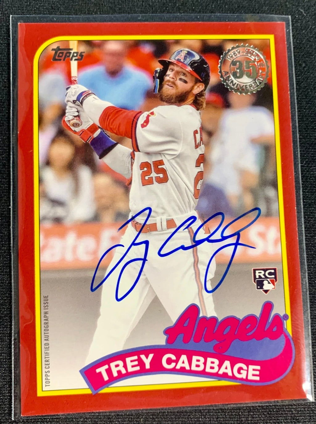 Trey Cabbage - 2024 Topps Series 1 1989 Autograph Red - #89BA-TCA