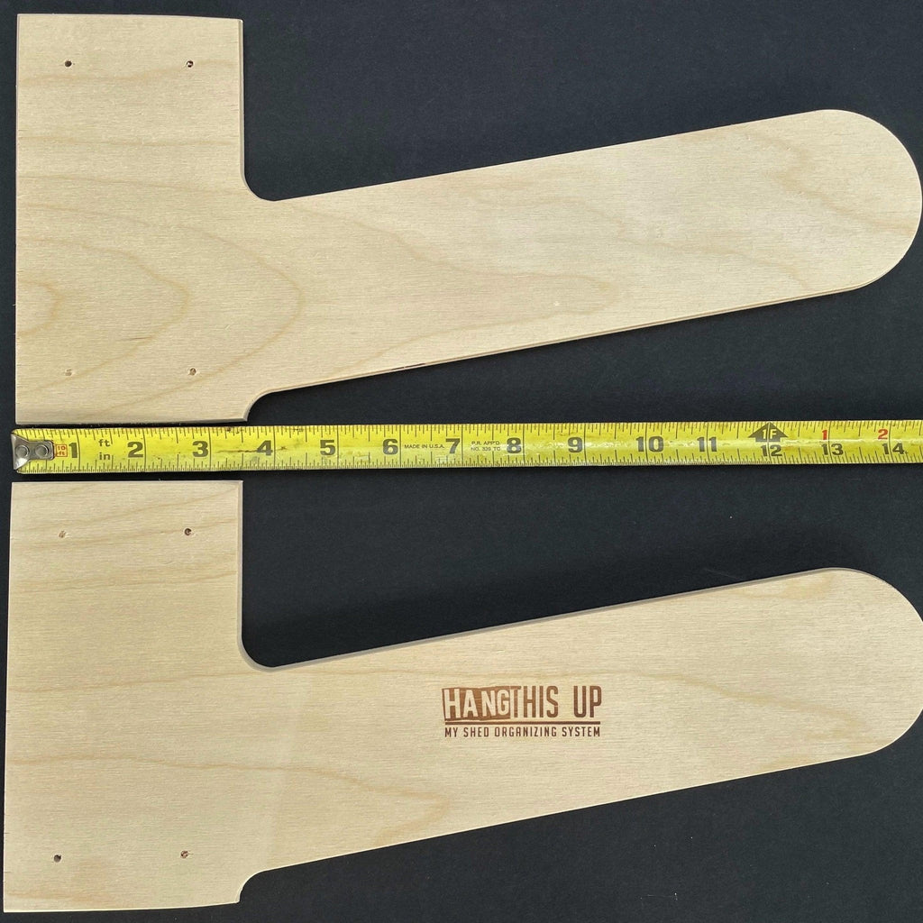 Shed Tool Organizer – Step Ladder & Yard Tool Storage Rack