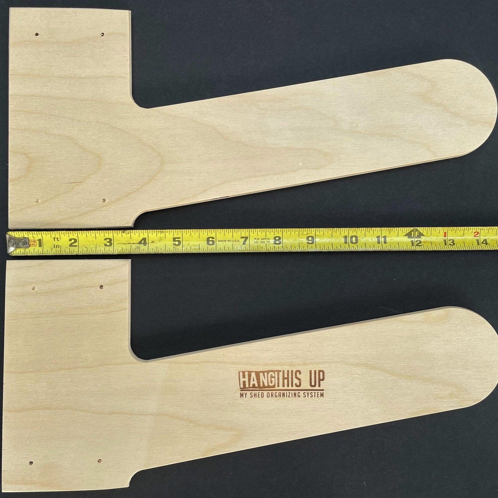 Shed Tool Organizer – Step Ladder & Yard Tool Storage Rack