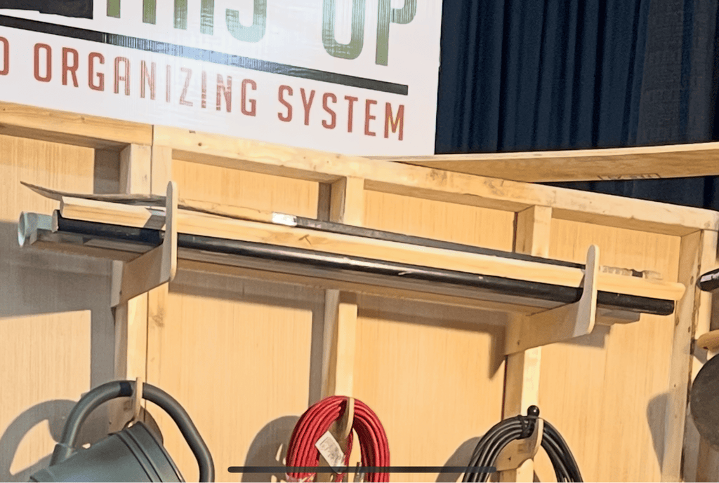 Shed Storage Organizer – Yard Tool Rack for Storage Sheds