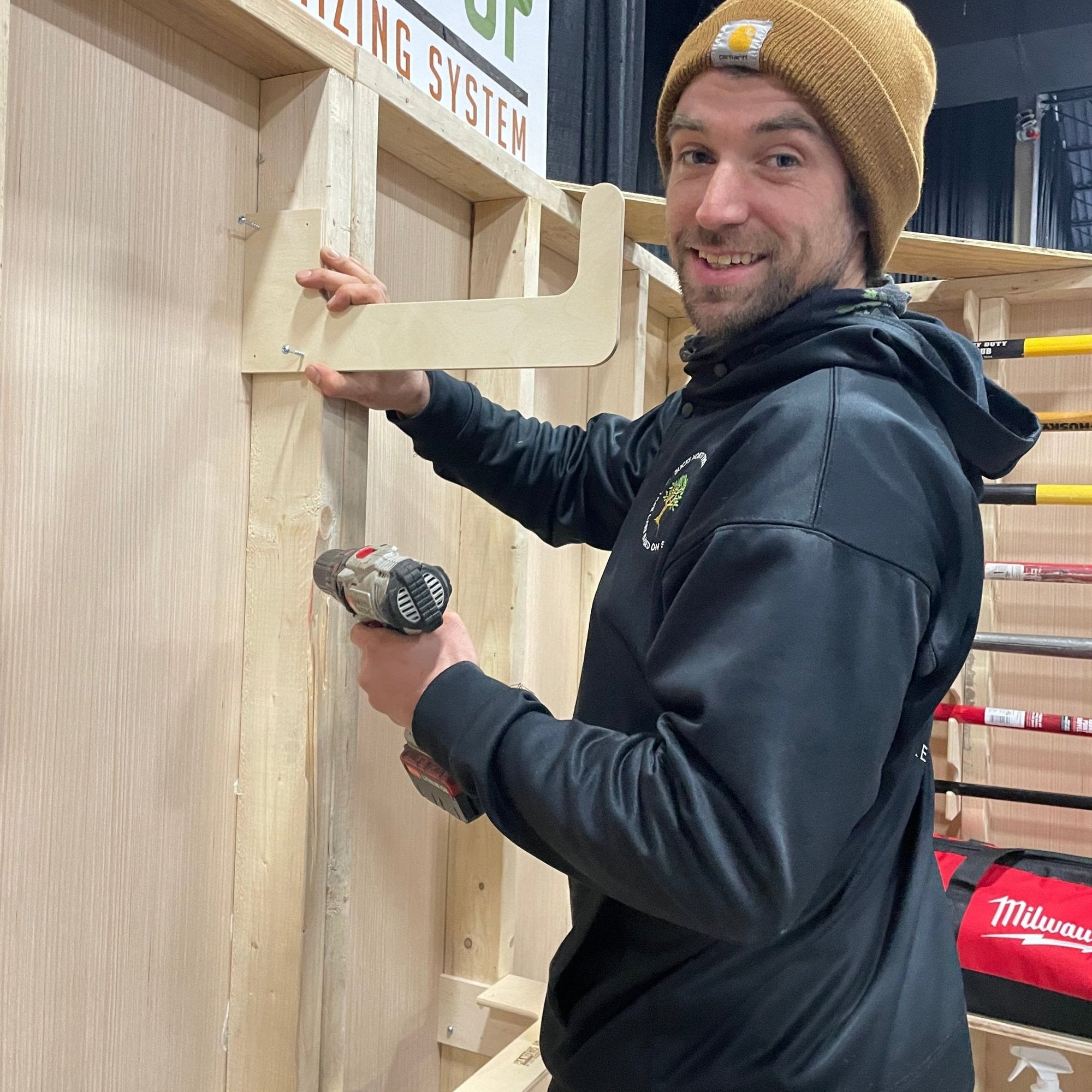 Shed Storage Organizer – Yard Tool Rack for Storage Sheds