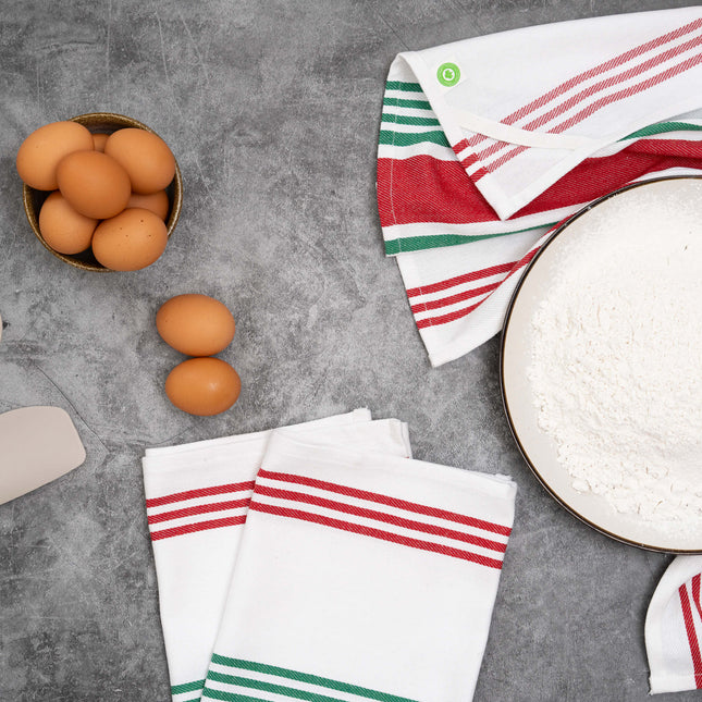 Striped Kitchen Towels