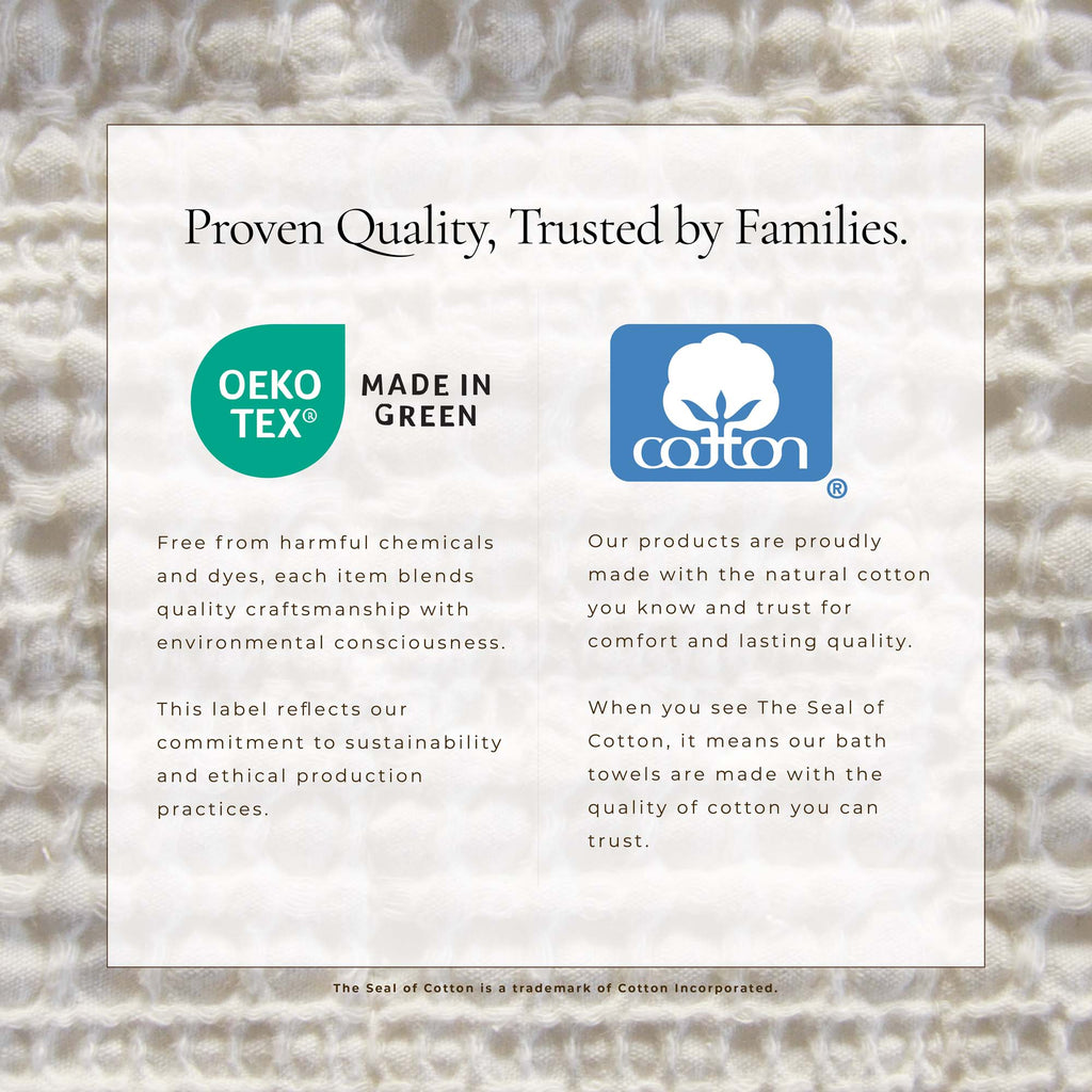 100% Cotton Honeycomb Waffle Garment Washed Quilt Set - Genevieve Collection