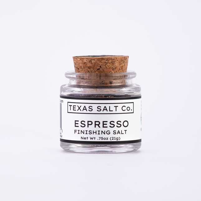 Texas Salt Co Espresso Finishing Salt