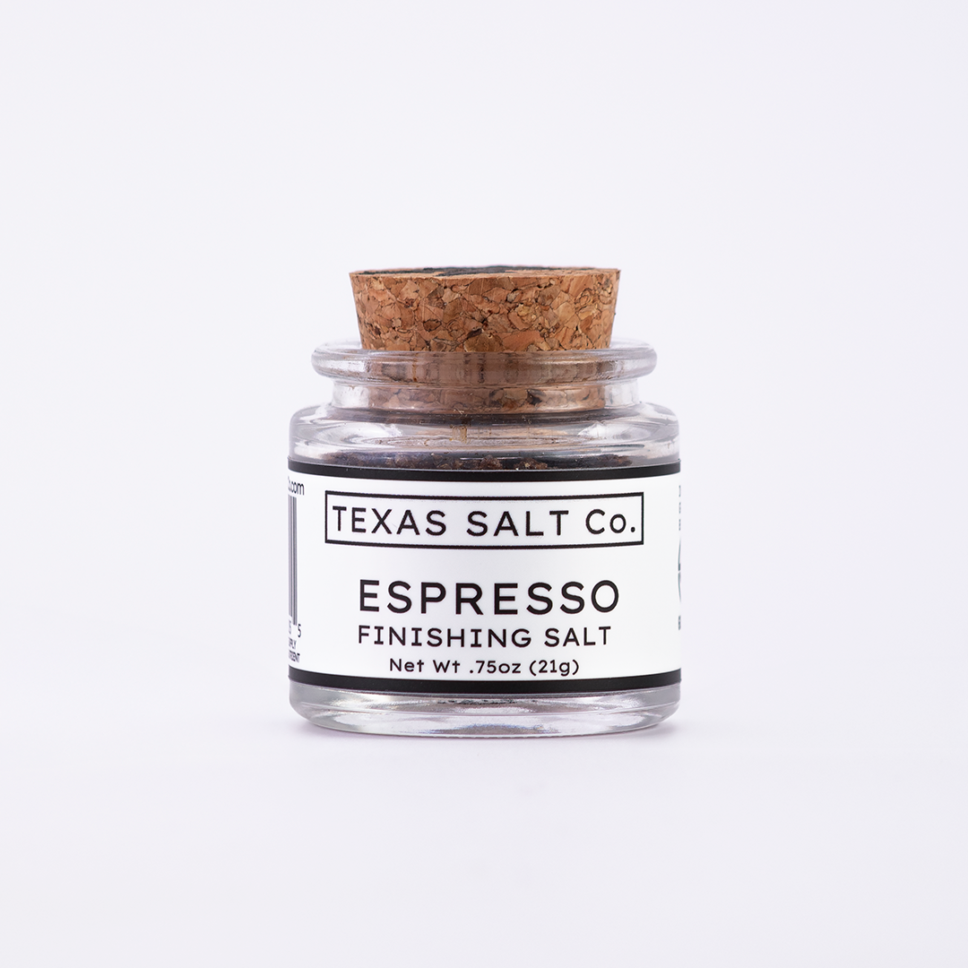 Texas Salt Co Espresso Finishing Salt