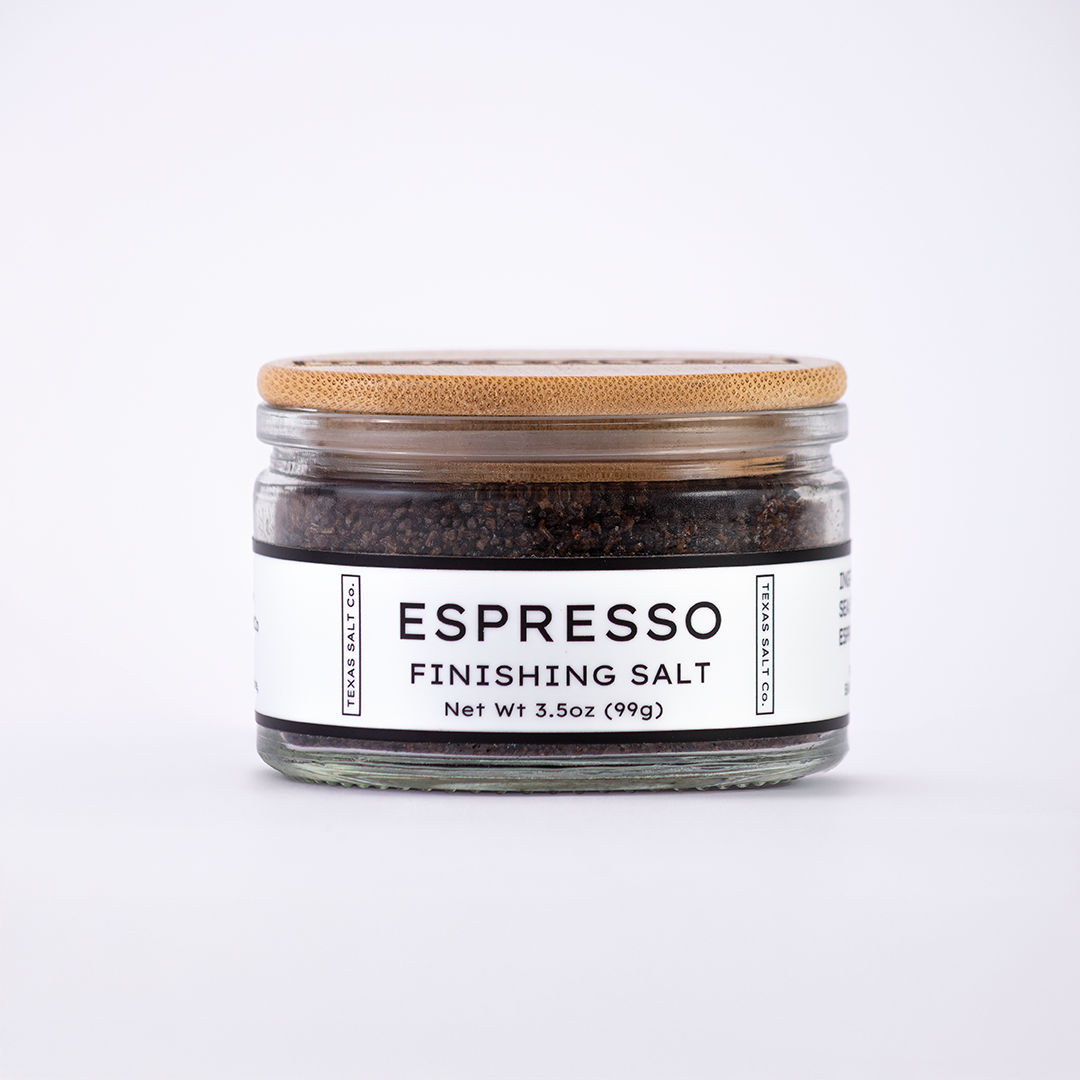 Texas Salt Co Espresso Finishing Salt