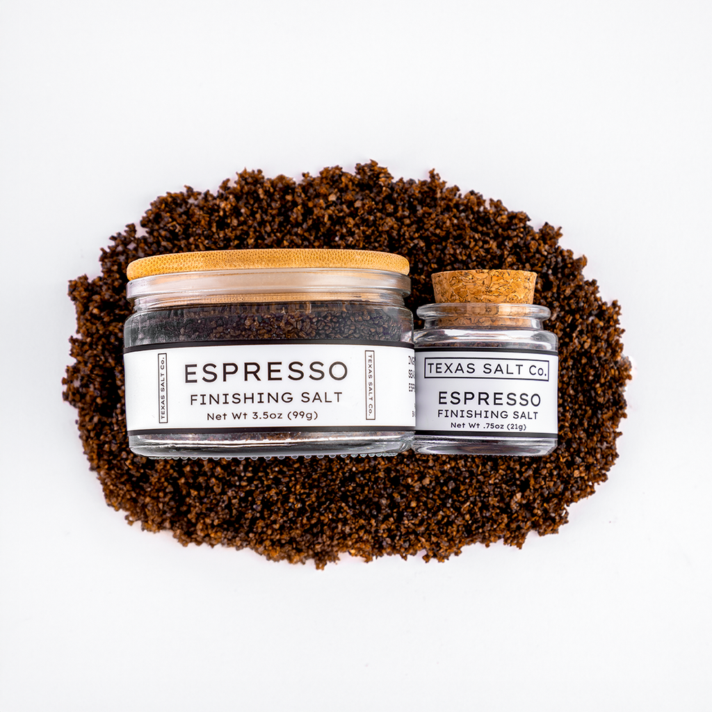 Texas Salt Co Espresso Finishing Salt