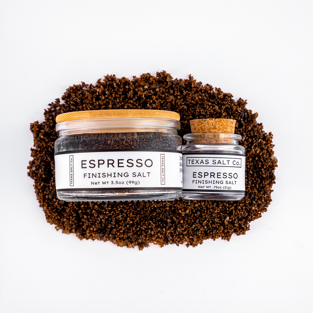Texas Salt Co Espresso Finishing Salt