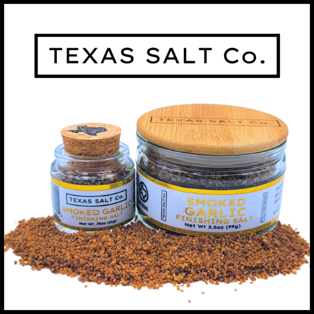 Texas Salt Co Smoked Garlic Finishing Salt