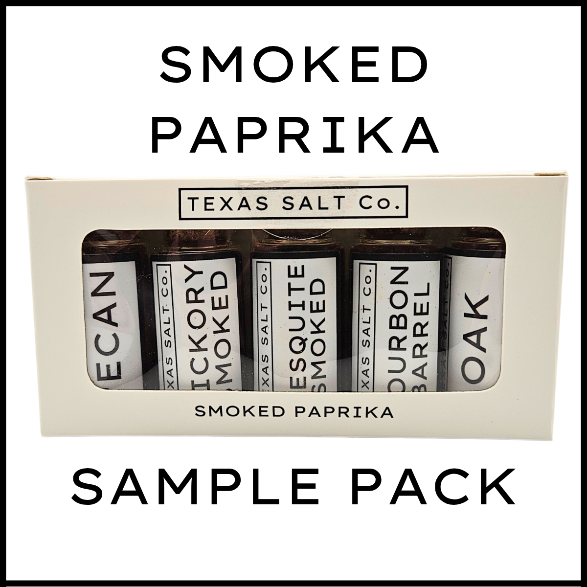 Texas Salt Co Smoked Paprika Sampler
