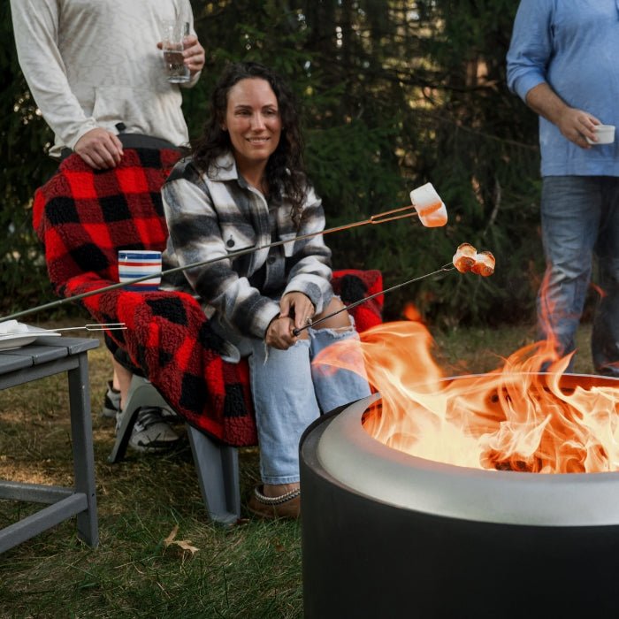 City Bonfires The Chair Blanket