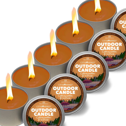 City Bonfires The Outdoor Citronella Candle - S'mores Scent