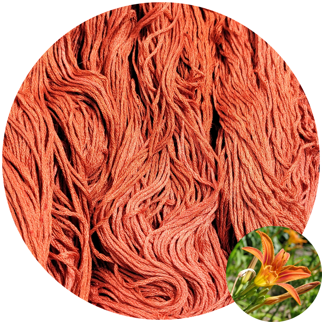 Tiger Lily - Flower Silk by StitchyBox (Standard Colorway)