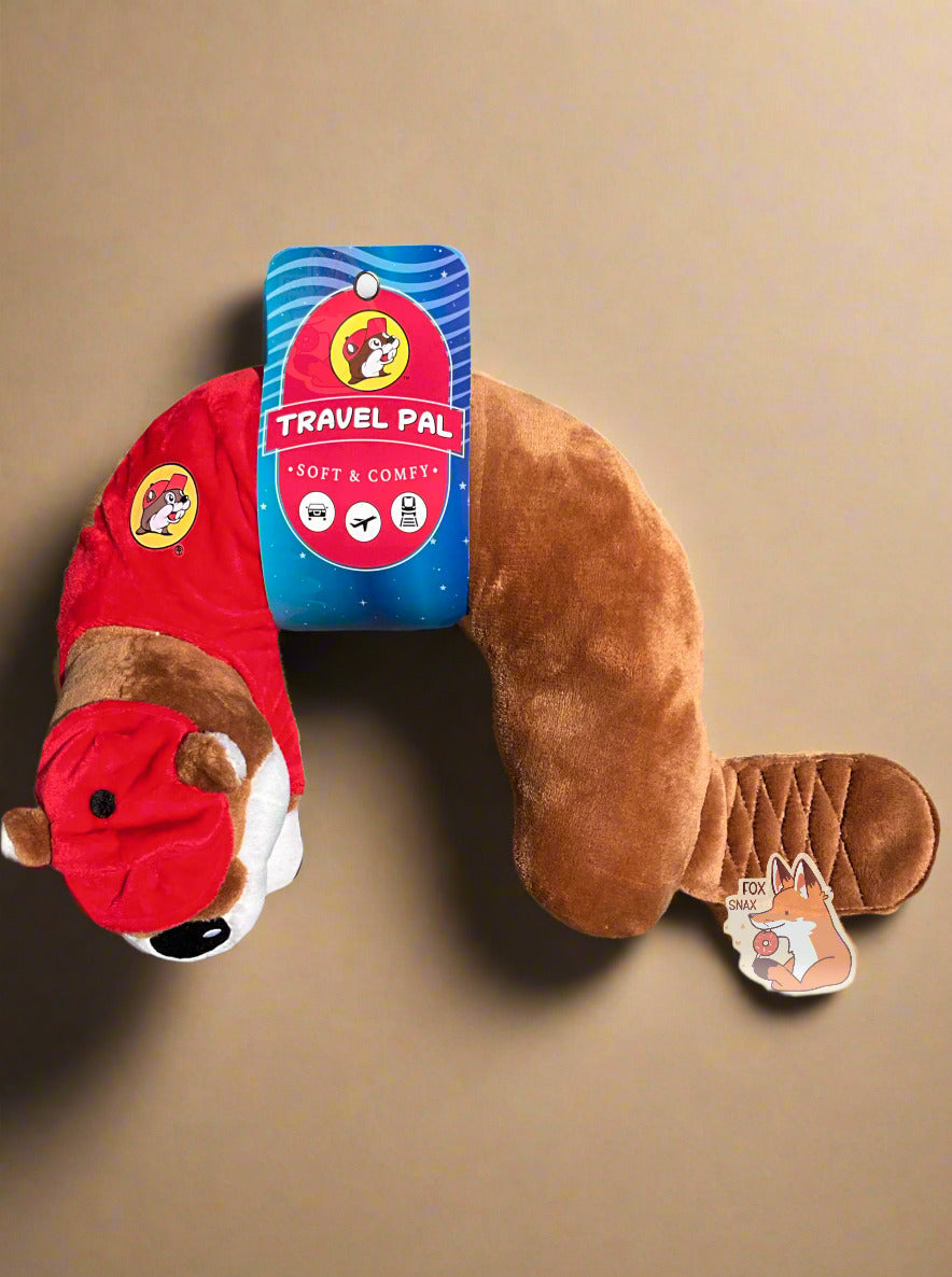 Buc-ee's Travel Pal Kids Neck Pillow