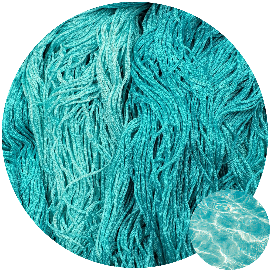 Tropical Waters - Flower Silk by StitchyBox (Standard Colorway)