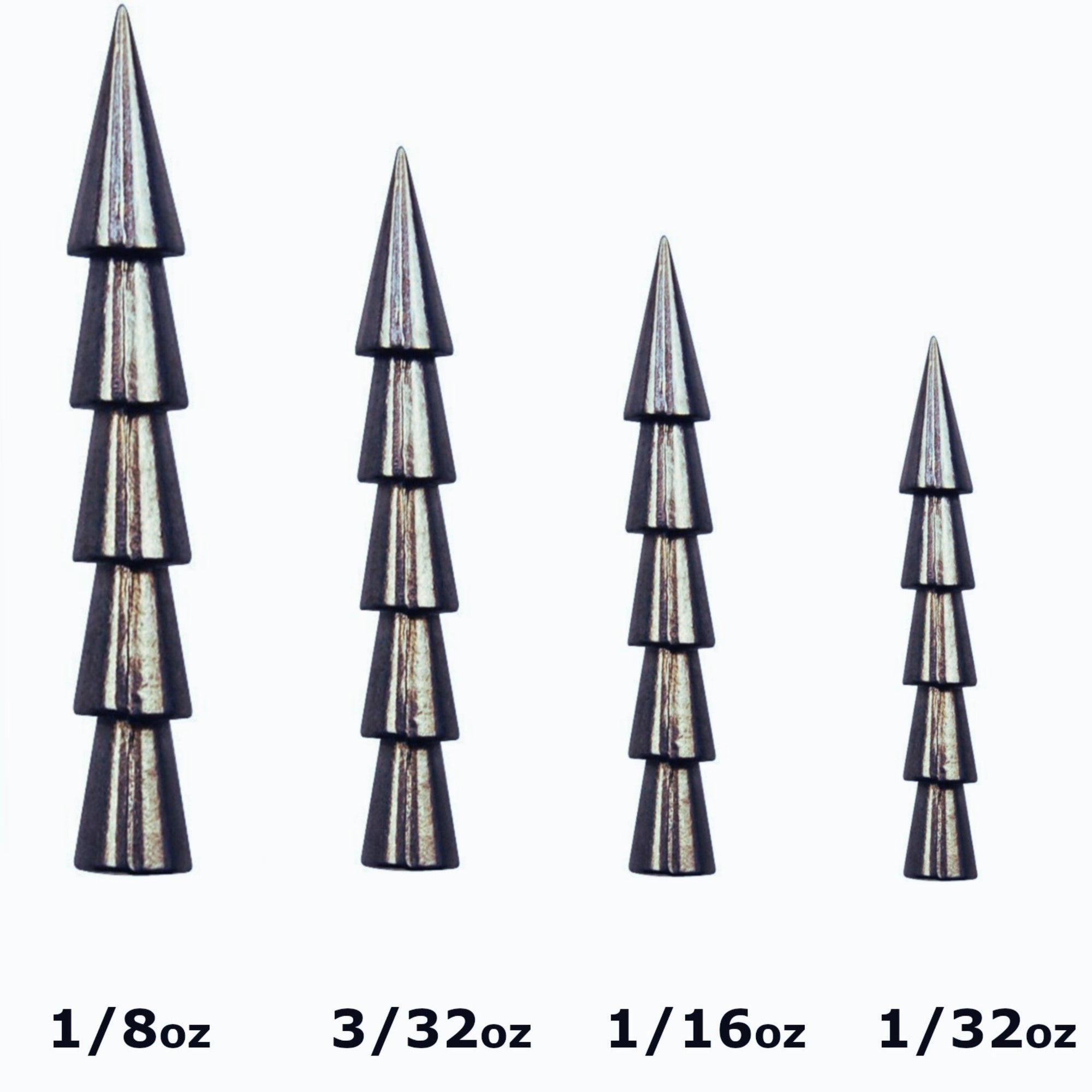 Reaction Tackle Tungsten Nail Weights/ Insert Sinkers
