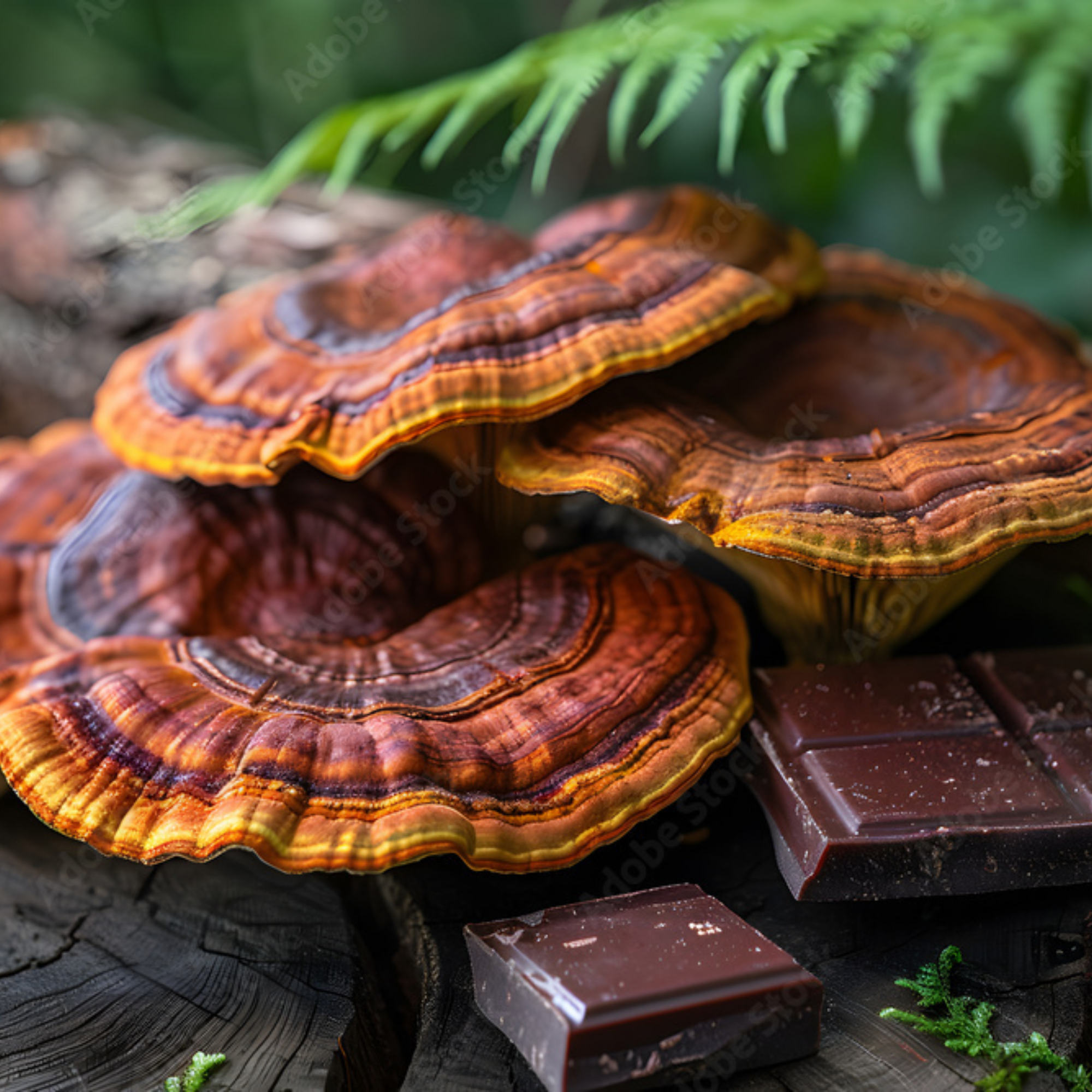 Daytime Immunity Mushroom Chocolates with Turkey Tail, Maitake, & Chaga