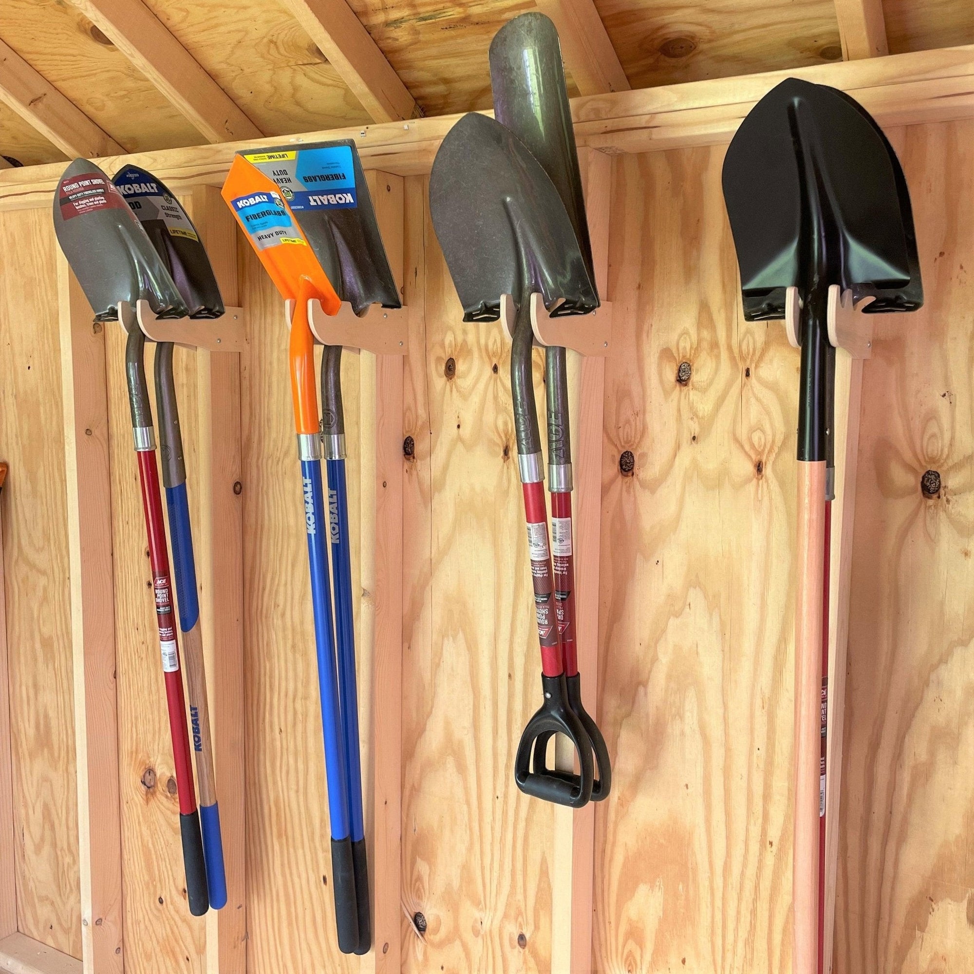 Ultimate Shed Organization Kit – Yard & Garden Tool Rack