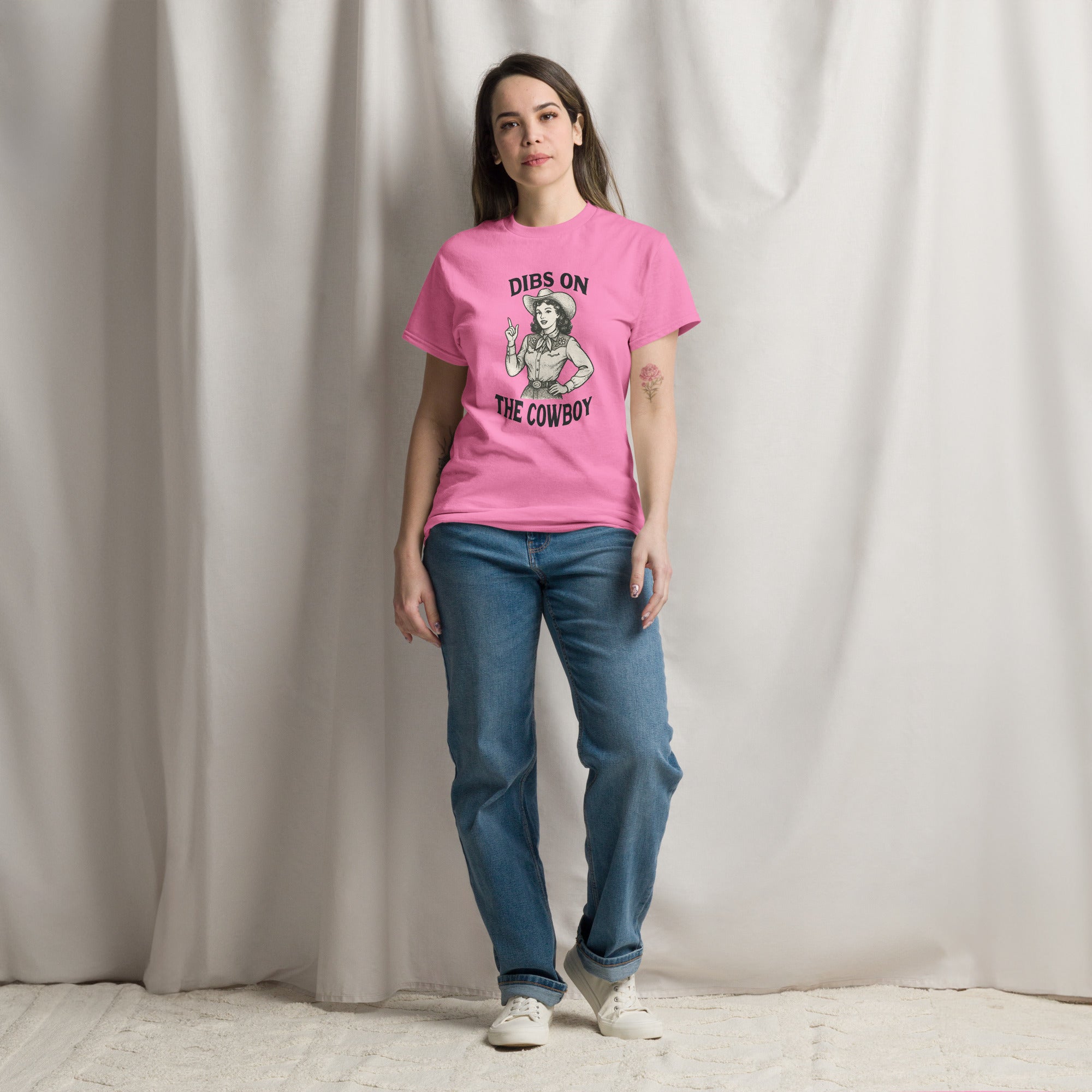 Dibs On The Cowboy Unisex classic tee