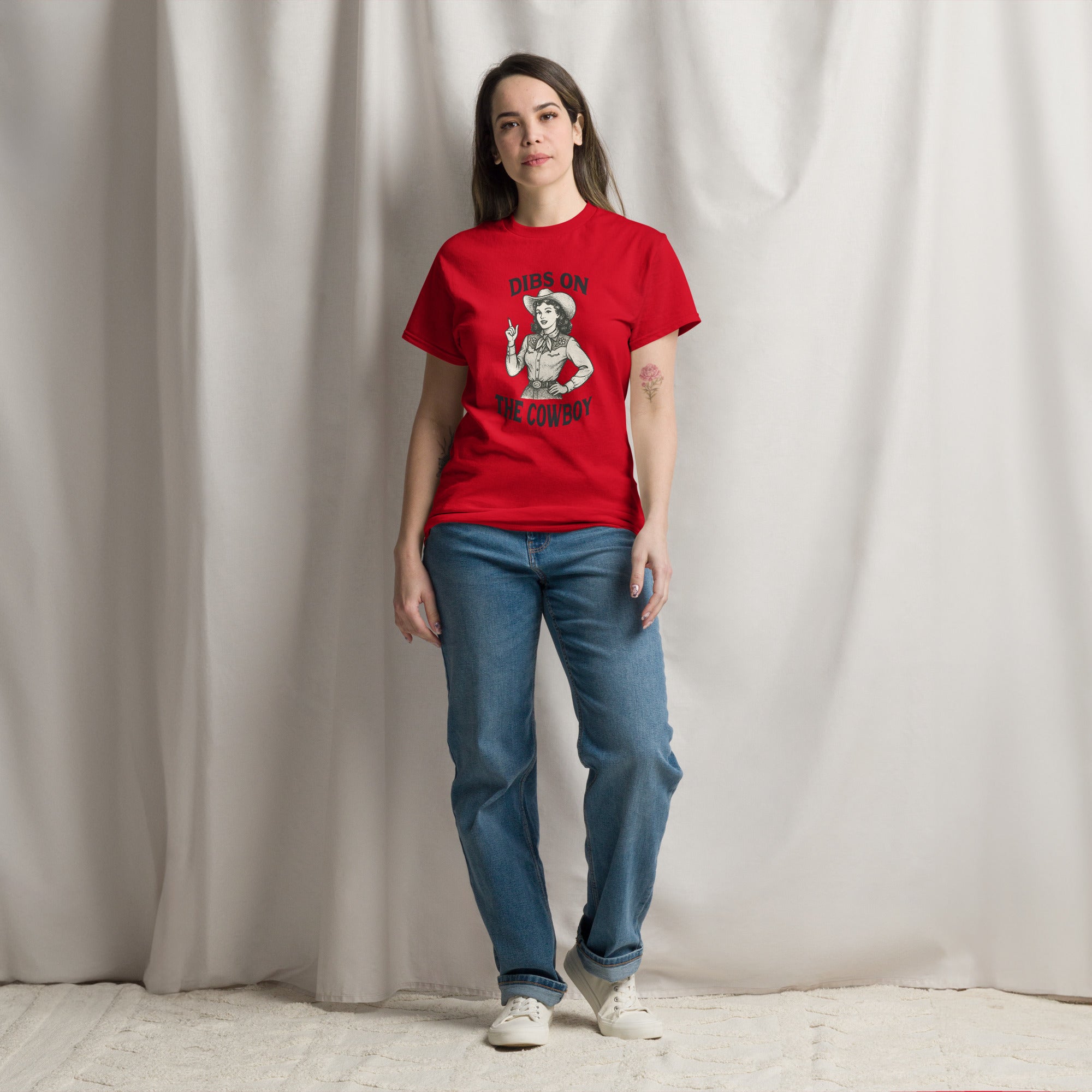 Dibs On The Cowboy Unisex classic tee